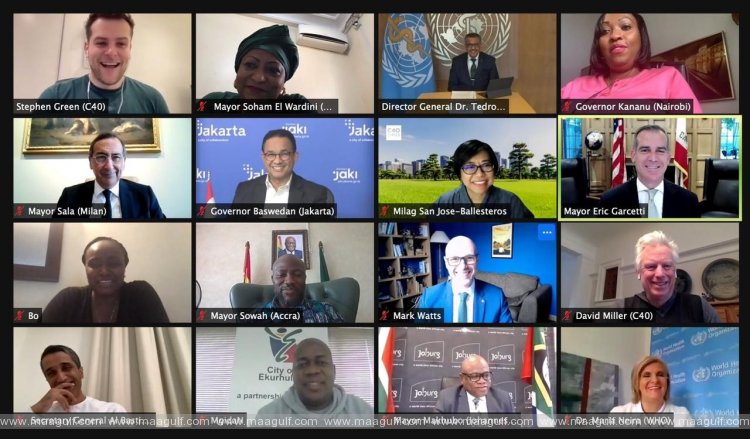 Dubai reiterates commitment to COVID-19 vaccination campaign and recovery plan at C40 Leadership Network meeting